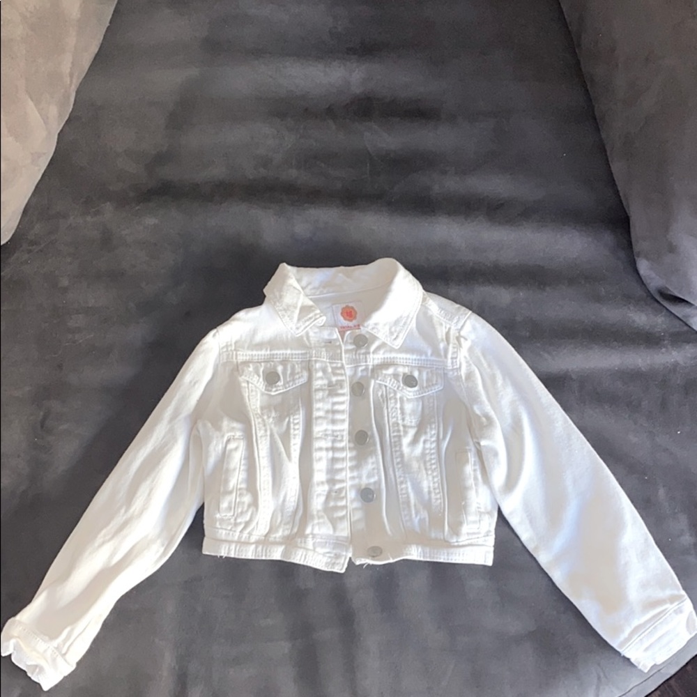 Total Girl Denim Crop Girls Jacket 6/7 S